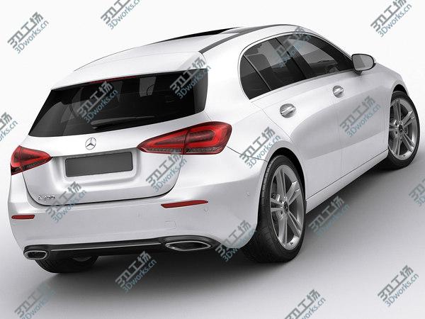 images/goods_img/20210312/Mercedes-Benz A-class 2019 3D model/2.jpg